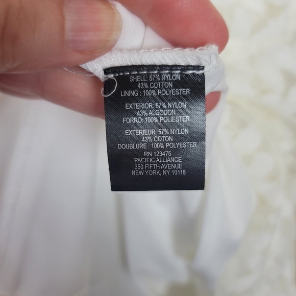 NWT Tahari Ivory Daisy Lace Fit & Flare Dress size 14 - Picture 5 of 11